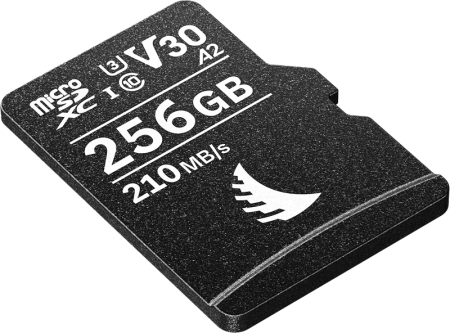 Angelbird microSD AV PRO MK2 A2 I R210/W140 (V30) 256GB – card microSDXC UHS-I 256GB viteză citire max 210 MB/s viteză scriere max și susținută 140 MB/s (Stable Stream), V30 [2]