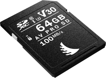 Angelbird SD AV PRO SDXC, SD 6.1, UHS-I, R100/W52 (V30) 64GB [8]