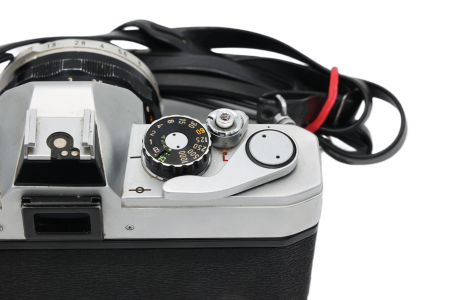 Canon FTb SLR Argintiu + Obiectiv FL 50mm F1.8 Vintage SH | FotoHobby