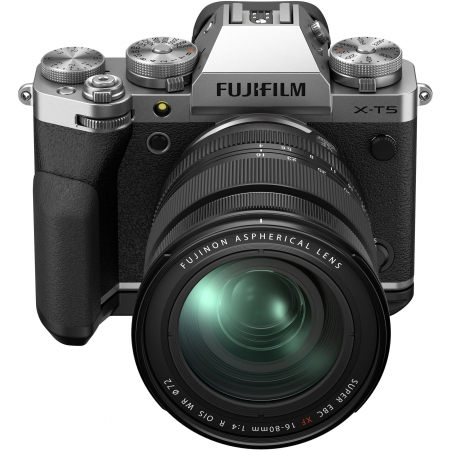 Aparat Foto Mirrorless Fujifilm X-T5 Body (Silver) kit cu XF 16-80mm f/4 R OIS [17]