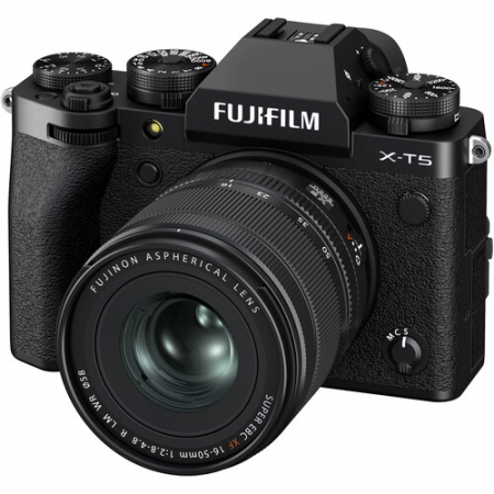 Aparate Foto Mirrorless - Aparat Foto Mirrorless FUJIFILM X-T5 Mirrorless Kit cu XF 16-50mm f/2.8-4.8  - BLACK