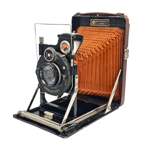 Aparate foto de colectie, cu burduf - kw-patent-etui-de-lux-9x12-camera-burduf-maro.jpg