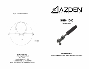 Azden SGM-1000 [1]