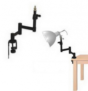 Studio/Lumini si accesorii - B.I.G. -  clema (tip menghina) cu brat si filet 1/4 inch