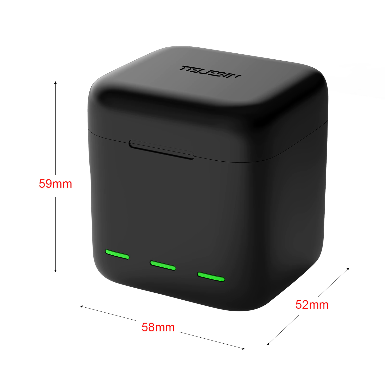 Incarcator USB cu 3 canale - Încărcător rapid Tip C pentru GoPro Hero 9 Negru - GP-BCG-901 [1]