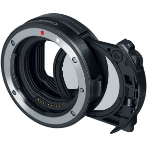Adaptoare montura / baioneta - Canon Drop-In Filter Mount Adapter EF-EOS R cu filtru polarizare circulara