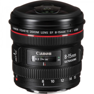 Obiective DSLR - Canon EF 8-15mm f/4 L USM fisheye