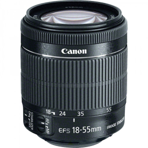 Obiective foto si accesorii - Canon EF-S 18-55mm f/4-5.6 IS STM (bulk)