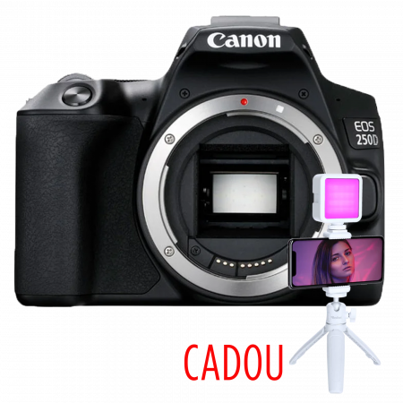 Aparate Foto DSLR - Canon EOS 250D body negru