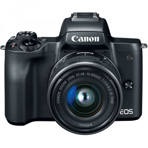 Canon EOS M50 + Canon 15-45mm IS negru [1]