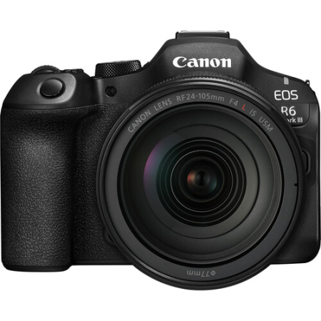 Kit Cameră Mirrorless Canon EOS R6 Mark III cu obiectiv profesional RF 24-105mm f/4 L IS USM montat [1]