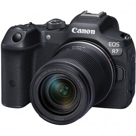 Canon EOS R7 Mirrorless kit cu Canon RF-S 18-150mm f/3.5-6.3 IS STM    -  Aparat Foto Mirrorless APS-C , 4K/60P - kit [0]