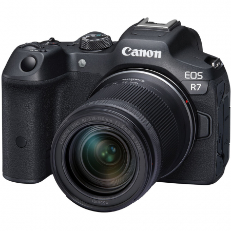Canon EOS R7 Mirrorless kit cu Canon RF-S 18-150mm f/3.5-6.3 IS STM    -  Aparat Foto Mirrorless APS-C , 4K/60P - kit [1]