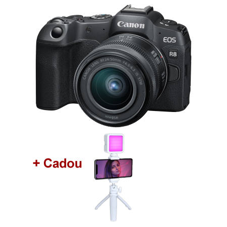 Aparate Foto Mirrorless - canon-eos-r8-kit-rf-24-50mm-mirrorless-full-frame-negru.webp