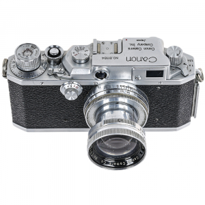 Canon IV Sb + Obiectiv Serenar 50mm f/1.9 Cameră telemetru pe film 35mm – Canon clasic în montură Leica screw (M39) [8]