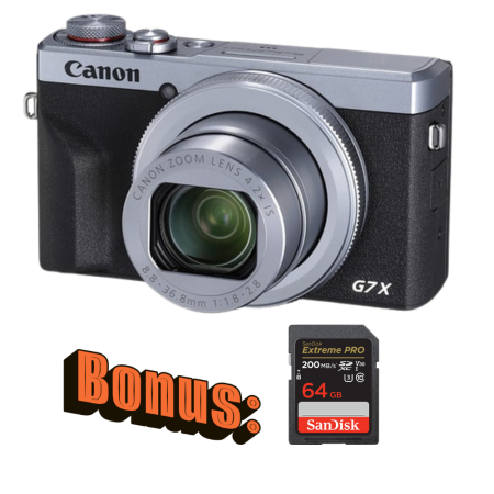 Aparate Foto - canon-powershot-g7-x-mark-iii-silver-camera-compactă-premium-pentru-vlogging-și-streaming