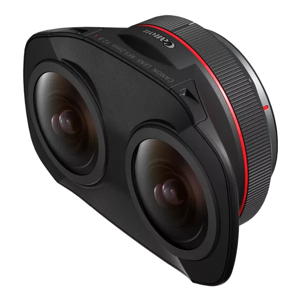 Obiective Mirorless  - Canon RF 5.2mm f/2.8 L Dual Fisheye 3D VR - Obiectiv Mirrorless Stereo cu Montura Canon RF