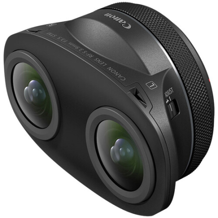 Obiective Mirorless - Canon RF-S 3.9mm F3.5 STM Dual Fisheye – Obiectiv 3D VR Stereoscopic pentru APS-C (EOS R7, R10, R100)