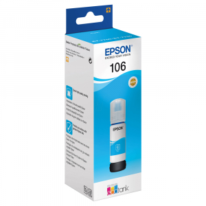 Cartuş Cerneala Cyan tip Photo Epson 106 EcoTank  - 106 ECOTANK PHOTO CYAN  INK BOTTLE [1]