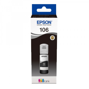 Cartuse si cerneluri - Cartuş Cerneala tip Photo Epson 106 EcoTank negru - 106 ECOTANK PHOTO BLACK INK BOTTLE