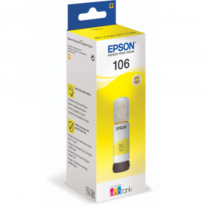 Cartuş Cerneala Yellow tip Photo Epson 106 EcoTank  - 106 ECOTANK PHOTO YELLOW INK BOTTLE [1]