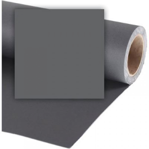 Studio/Lumini si accesorii - Colorama fundal din hartie 2.72m x 11m, Charcoal