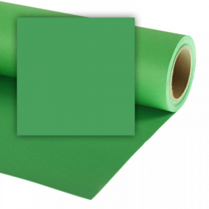 Studio/Lumini si accesorii - Colorama  Fundal hartie 2.72m x 11m - CHROMAGREEN