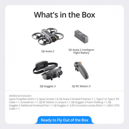 DJI Avata 2 Fly More Combo - Single Battery  - Drona FPV , 4K - Copie [14]