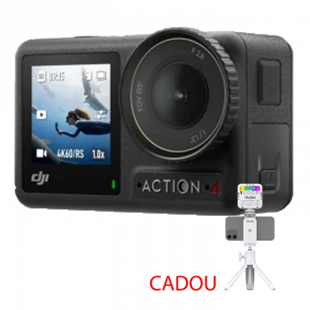 Camere video de actiune - DJI Osmo Action 4 Camera de Actiune 4K 2 Dual-Screen Standard Combo