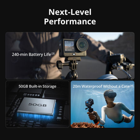 DJI Osmo Action 6 – Camera de acțiune All-In-One Flagship, [11]