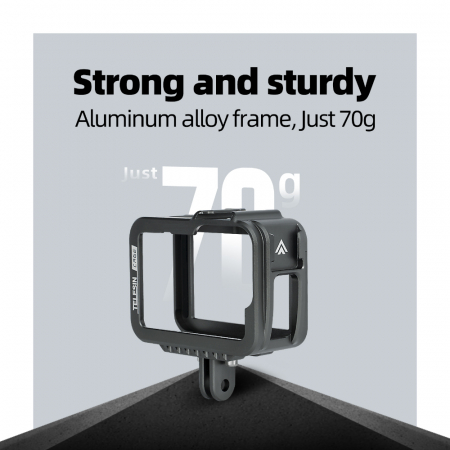 Carcasa/Cage din aluminiu pentru GoPro 9 - GP-FMS-901 [1]