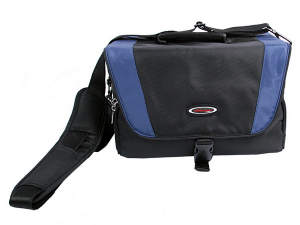 Genti foto - Dorr Adventure X-Treme M negru cu albastru , geanta foto