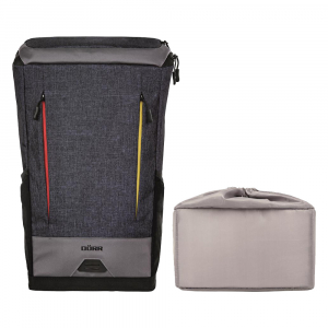Dorr Stockholm Backpack grey-blue - rucsac foto [2]