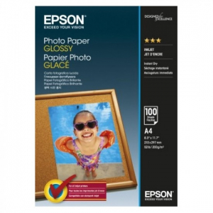 Hartie foto - Epson Photo Paper Glossy C13S042540 A4, 100 coli, 200g