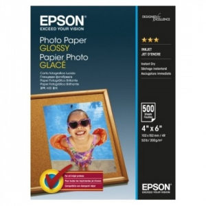 Hartie foto - Epson Photo Paper Glossy C13S042549 10x15cm, 500 coli, 200g
