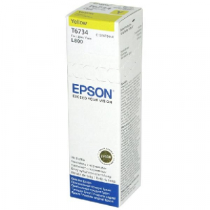 Cartuse si cerneluri - Epson T6734 - cerneala yellow pentru imprimanta Epson L800