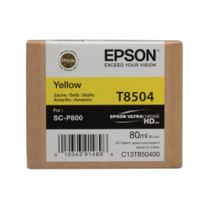 Cartuse si cerneluri - Epson T8504 - Cartus Yellow pentru SC-P800