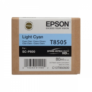 Cartuse si cerneluri - Epson T8505 - Cartus Light Cyan pentru SC-P800