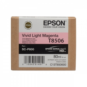 Cartuse si cerneluri - Epson T8506 - Cartus Light Magenta pentru SC-P800