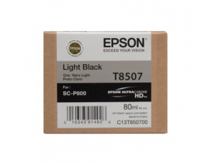 Cartuse si cerneluri - Epson T8507 - Cartus Light Black pentru SC-P800