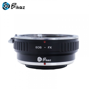 FIKAZ , adaptor de la Obiectiv montura Canon EF la body montura Fujifilm X [1]