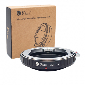 Obiective foto si accesorii - FIKAZ , adaptor de la obiective montura Leica M la body montura Fujifilm X