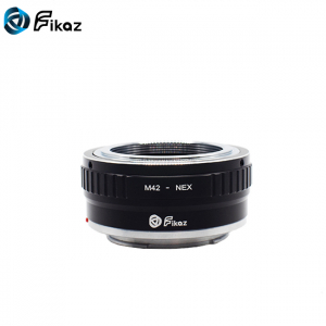 FIKAZ , adaptor de la obiective montura M42 la body montura Sony E (NEX) [1]