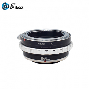 FIKAZ , adaptor de la obiective montura Nikon G la body montura Fujifilm X [1]