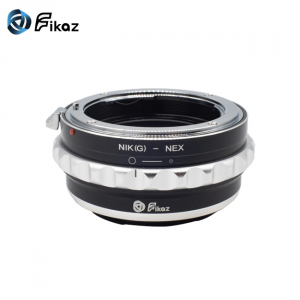 FIKAZ , adaptor de la obiective montura Nikon G la body montura Sony E ( NEX) [1]