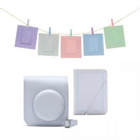 Accesorii diverse - Fujifilm Instax Mini 12 Kit accesorii -Clay White