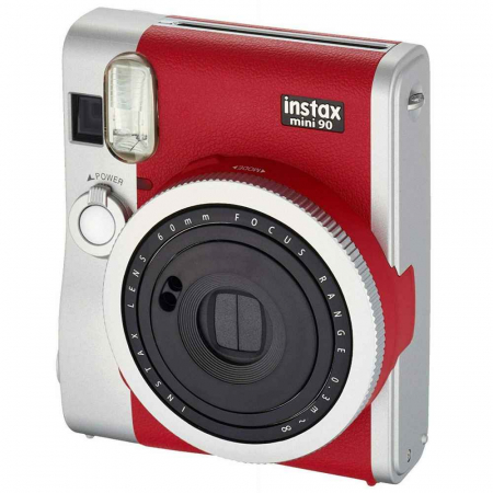 FUJIFILM INSTAX Mini 90 Neo Classic rosu (RED) - Aparat Foto Instant [2]