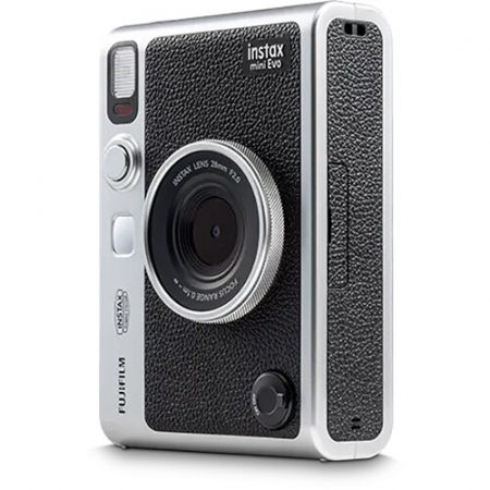 Fujifilm Instax Mini Evo Hybrid - Aparat Foto Instant negru (Black) [3]
