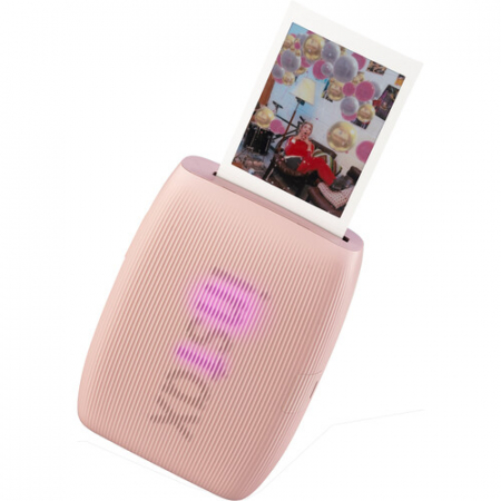 Imprimante si Consumabile - FUJIFILM INSTAX MINI LINK 3 Smartphone Printer (PINK) - Imprimanta INSTAX pentru Smartphone