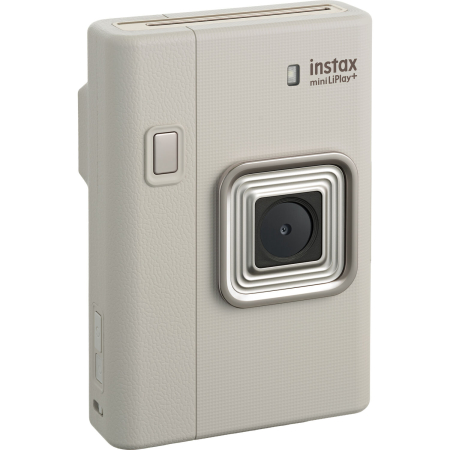 FUJIFILM INSTAX Mini LiPlay+ Hybrid Instant Camera Sand Beige  - Aparat Foto Instant Mini - Copie [2]